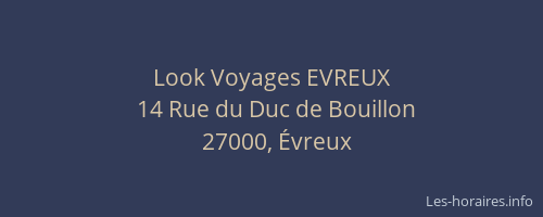 Look Voyages EVREUX