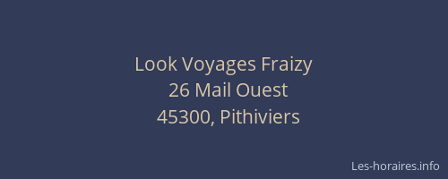Look Voyages Fraizy