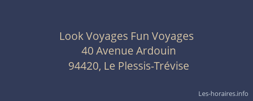 Look Voyages Fun Voyages