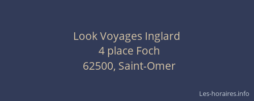 Look Voyages Inglard