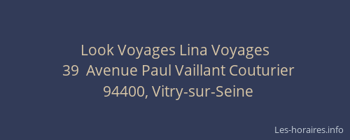 Look Voyages Lina Voyages