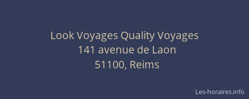 Look Voyages Quality Voyages