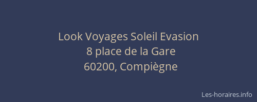 Look Voyages Soleil Evasion