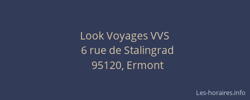 Look Voyages VVS