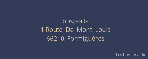 Loosports