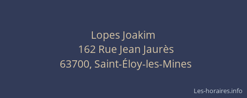 Lopes Joakim
