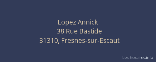 Lopez Annick