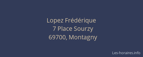 Lopez Frédérique