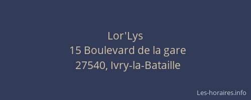 Lor'Lys