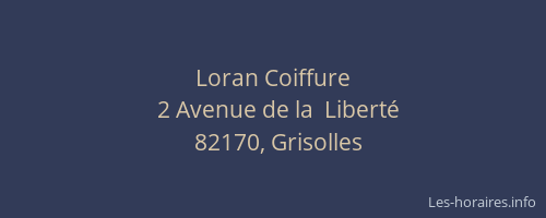 Loran Coiffure
