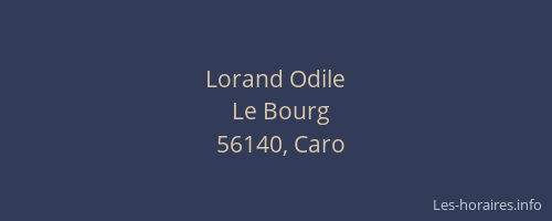 Lorand Odile