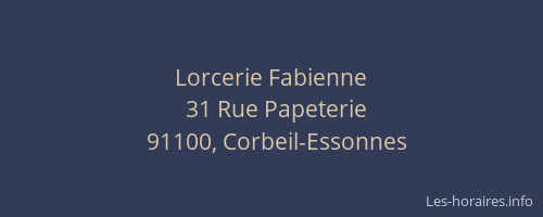 Lorcerie Fabienne