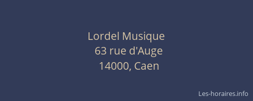 Lordel Musique