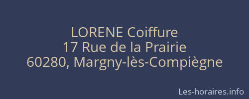 LORENE Coiffure