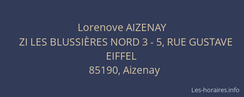Lorenove AIZENAY