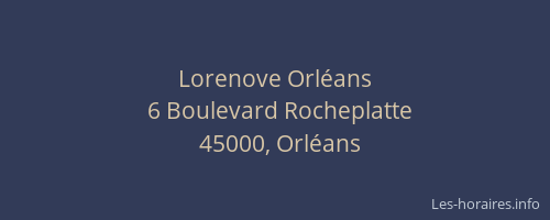 Lorenove Orléans