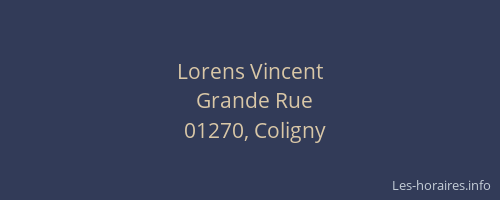Lorens Vincent