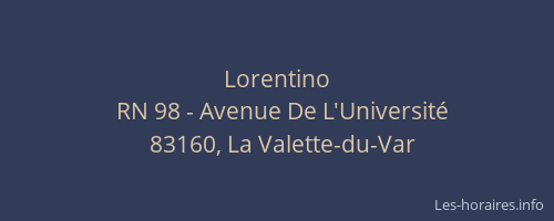 Lorentino