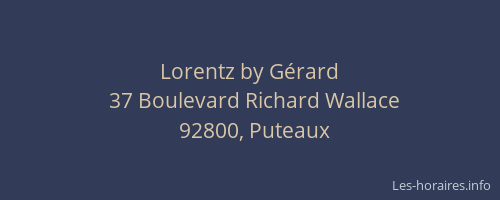 Lorentz by Gérard