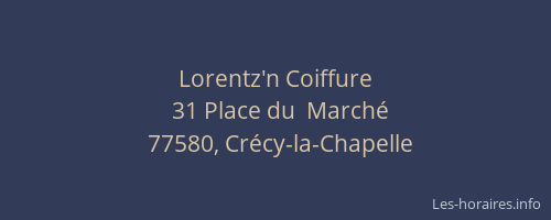 Lorentz'n Coiffure