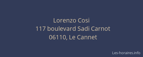 Lorenzo Cosi
