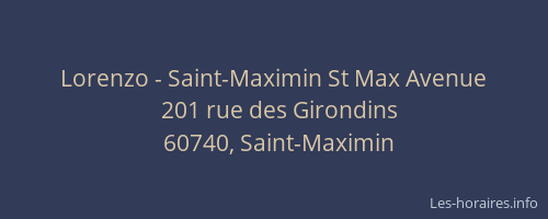 Lorenzo - Saint-Maximin St Max Avenue