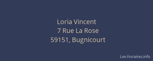 Loria Vincent