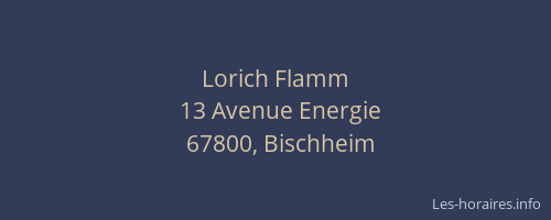 Lorich Flamm