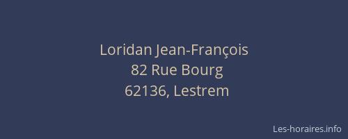 Loridan Jean-François