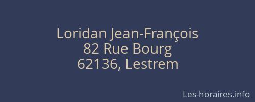 Loridan Jean-François