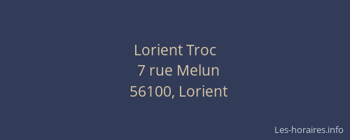 Lorient Troc