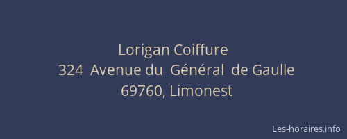Lorigan Coiffure