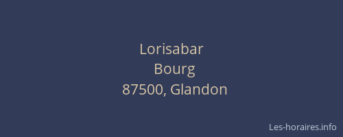 Lorisabar