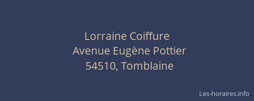 Lorraine Coiffure