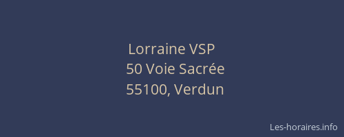 Lorraine VSP