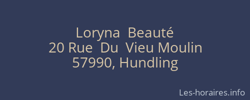 Loryna  Beauté