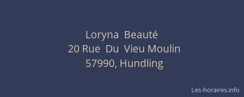 Loryna  Beauté
