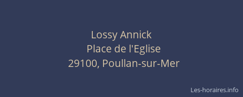 Lossy Annick