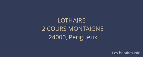 LOTHAIRE