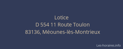 Lotice