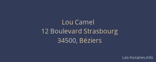 Lou Camel