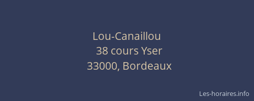 Lou-Canaillou