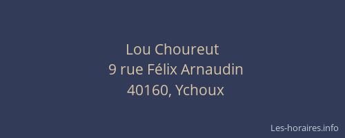 Lou Choureut
