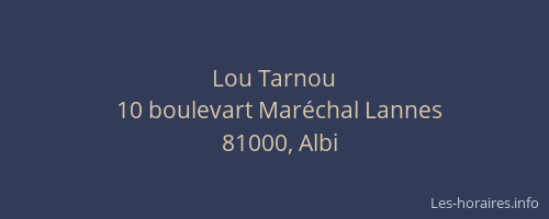 Lou Tarnou