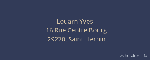 Louarn Yves
