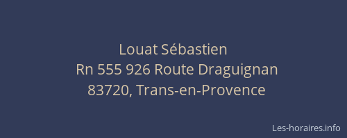 Louat Sébastien