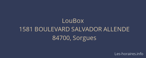 LouBox
