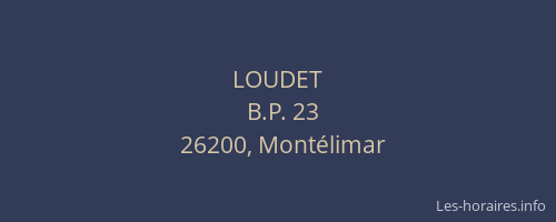 LOUDET