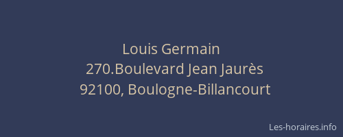 Louis Germain