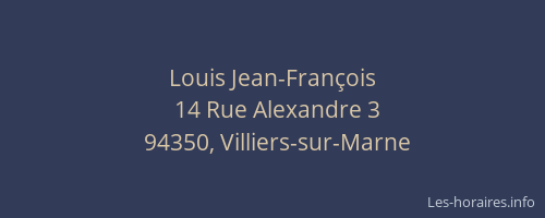 Louis Jean-François